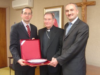 A Goodwill visit to Bishop Serratelli