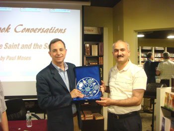 Paul Moses and Dr. Levent Koc Paul Moses and Dr. Levent Koc