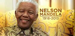 Our Condolences for the Loss of Former President Nelson Mandela